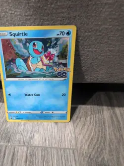 Pokemon Go TCG Squirtle Card SWSH233 Holo Promo - Image 4