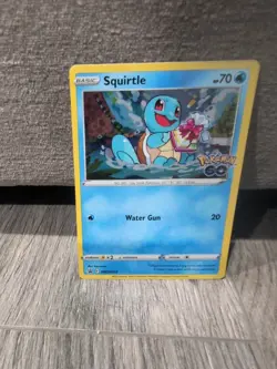 Pokemon Go TCG Squirtle Card SWSH233 Holo Promo - Image 5