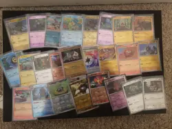 Pokemon Black Bolt White Flare Card Lot - Image 3