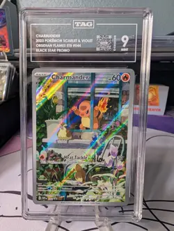 TAG 9 Charmander 044 Sv: Scarlet & Violet Promo Cards Holo - Image 1