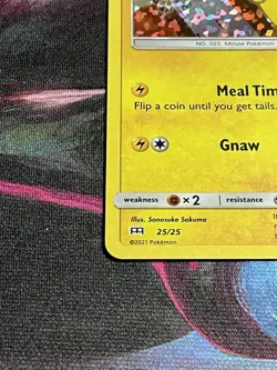 Pikachu 025/025 McDonald's 25th Anniversary Holo Pokemon Card - Image 5