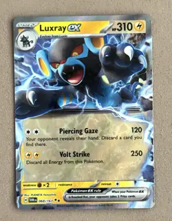 Pokemon 6 card set incl Flying Pikachu Vmax Bellibolt EX Luxray EX Boltund V - Image 3