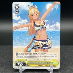 Shiranui Flare HOL/WE44-E05 N Hololive Summer Weiss Schwarz Card - Image 1