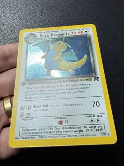 Dark Dragonite 5/82 1st Edition Holo 1999-2000 Team Rocket Pokemon Card NM - Image 5