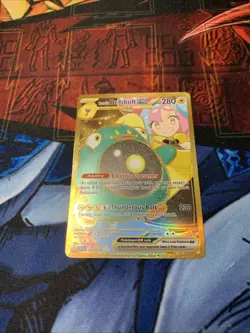 Iono's Bellibolt EX Sir 188/159 SV09 Holo Pokemon TCG Card Journey Together - Image 1