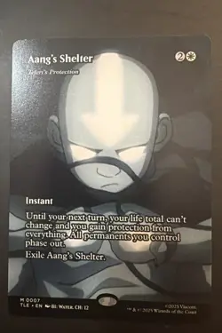 Aang's Shelter - Teferi's Protection - #07 Regular (Borderless) Avatar - Mtg - Image 1