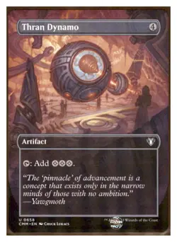 MTG - #658 Thran Dynamo (Borderless) - Commander Masters - Image 1