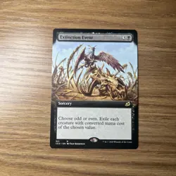 Extinction Event - Ikoria Lair of Behemoths - Borderless - NM - MTG - Image 1