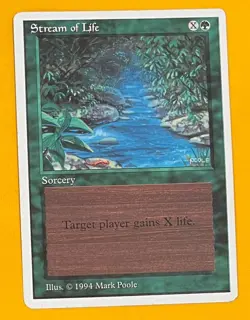 MTG STREAM OF LIFE Summer Magic (Edgar) (OldManMTG 013-394) - Image 1
