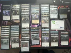 Wilhelt Zombie Commander EDH DECK. SLEEVED, Full Art Lands, Tokens, W/Box - Image 1