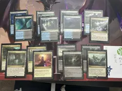 Wilhelt Zombie Commander EDH DECK. SLEEVED, Full Art Lands, Tokens, W/Box - Image 2