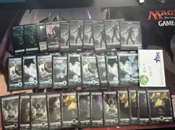 Wilhelt Zombie Commander EDH DECK. SLEEVED, Full Art Lands, Tokens, W/Box - Image 3