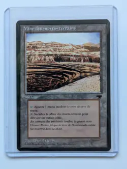 Magic The Gathering Strip Mine 1995 Renaissance French Mine des morts-terrains - Image 1