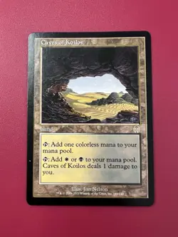 *** Caves of Koilos *** Apocalypse LP MTG English - Image 1