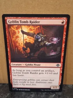 Goblin Tomb Raider - Lost Caverns of Ixalan Magic the Gathering MTG Nice! - Image 1