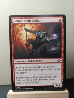 Goblin Tomb Raider [LP] - Lost Caverns of Ixalan - MTG LCI [C] - Image 1