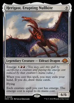 1 x Herigast, Erupting Nullkite - Modern Horizons 3 - NM-Mint - MTG - Image 1