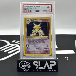 2000 POKEMON BASE SET 2 #1 ALAKAZAM-HOLO PSA 9 - Image 1