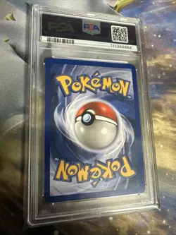 2000 Pokemon - Alakazam - Base Set 2 1/130 Unlimited Holo Rare PSA 7 - Image 2