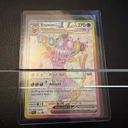 Espeon ex 175 SVP Black Star Promo Prismatic Evolutions Pokemon Card - Image 3
