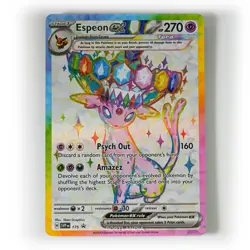 Pokemon - Espeon ex - SVP175 - Prismatic Evolutions - Black Star Promo Card - Image 1