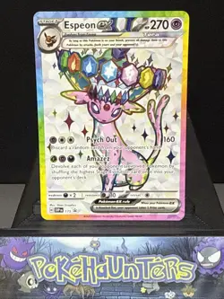 Pokemon Card Espeon ex SVP 175 Black Star Promo Prismatic Evolutions Near Mint - Image 1