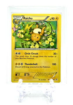 RAICHU 2016 Pokemon TCG Generations #RC9 RADIANT COLLECTION COMMON GORGEOUS CARD - Image 1