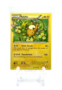 RAICHU 2016 Pokemon TCG Generations #RC9 RADIANT COLLECTION COMMON GORGEOUS CARD - Image 2