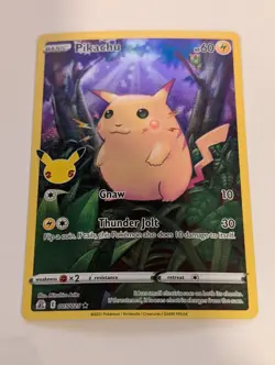Pikachu 005/025 Celebrations 25th Anniversary Pokemon Holo Foil Nice! - Image 1