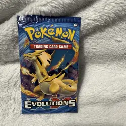 POKEMON BOOSTER PACK SEALED XY EVOLUTIONS-Charizard Art - Image 1