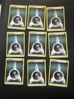 (9x) Darkness Energy Black White Trainer Kit: Excadrill & Zoroark Pokemon TCG MP - Image 1