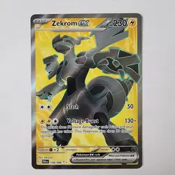 Zekrom ex - 158/086 - Holo - NM - Secret Rare - Black Bolt - Pokemon - Image 1