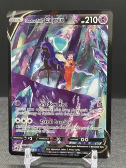 Pokemon Shadow Rider Calyrex V #TG17 Trainer Gallery Ultra Rare Astral Radiance - Image 1