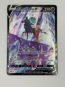 Shadow Rider Calyrex V TG17/TG30 Astral Radiance Trainer Gallery Holo Pokemon - Image 1