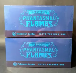 [Sealed] Pokemon TCG: Phantasmal Flames Pokemon Center ETB - Lot of 2 - Image 5