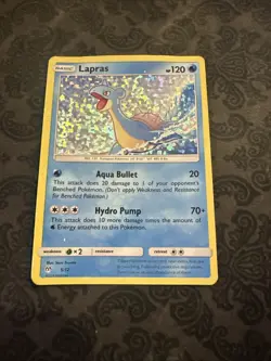 Pokemon Lapras - 5/12 - McDonald's Promo 2019 English - Image 1