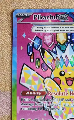 Pokemon Pikachu EX SIR 277/217 Ascended Heroes English - Pack Fresh - NM - Image 2