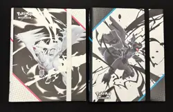 Pokemon TCG - Scarlet Violet Black Bolt & White Flare Binders (Binders Only) - Image 1