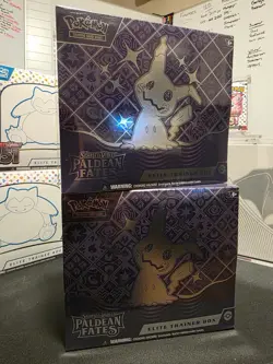 Pokemon TCG ETB Paldean Fates Elite Trainer Box New Sealed - Image 1