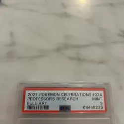 2021 Pokemon Celebrations Professors Research Full Art. - Image 3