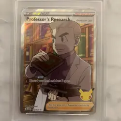 2021 Pokemon Celebrations Professors Research Full Art. - Image 4