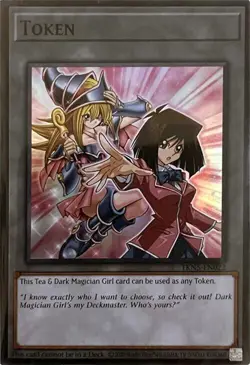 Token: Tea & Dark Magician Girl - Alliance Insight (ALIN) TKN5-EN022 Unlimited - Image 1