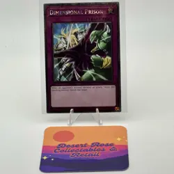 YuGiOh Dimensional Prison RA04-EN132 Platinum Secret R Quarter Century Stampede - Image 1