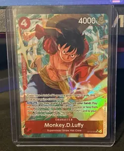 One Piece TCG Legacy Of The Master Monkey D Luffy OP12-015 SR Alt Art English NM - Image 1