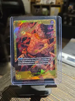Portgas.D.Ace OP07-119 SEC - One Piece TCG English Near-Mint Foil Secret Rare - Image 1