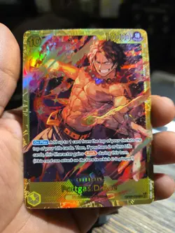 Portgas.D.Ace OP07-119 SEC - One Piece TCG English Near-Mint Foil Secret Rare - Image 2