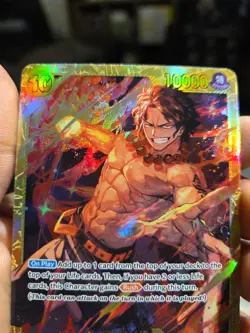 Portgas.D.Ace OP07-119 SEC - One Piece TCG English Near-Mint Foil Secret Rare - Image 4
