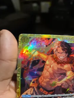 Portgas.D.Ace OP07-119 SEC - One Piece TCG English Near-Mint Foil Secret Rare - Image 5