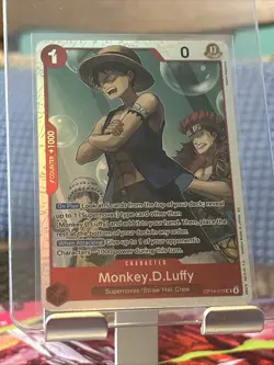 Monkey.D.Luffy OP14-013 SR The Azure Sea’s Seven One Piece Card Game English - Image 1