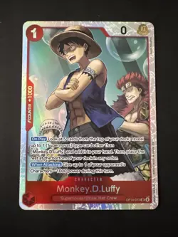 Monkey.D.Luffy - OP14-013 SR - The Azure Sea's Seven - English One Piece - Image 1